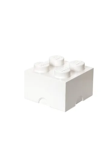 Pojemnik klocek LEGO Brick 4 Bia�y