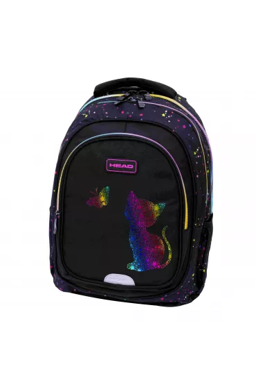 Astra Plecak Head Golden Effect Rainbow Kitty AB300