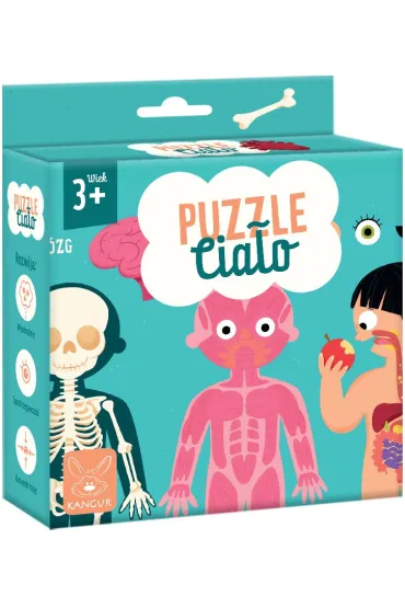 Puzzle Cia�o Cz�owieka 3+ Kangur