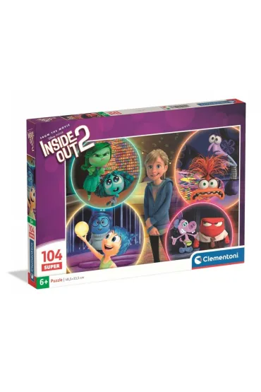 Puzzle 104 Inside Out 2 Clementoni