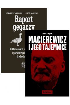 Zestaw 2 ksiek: Macierewicz i jego tajemnice + Raport ggaczy