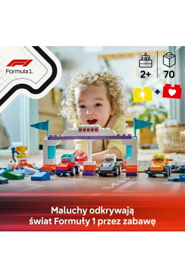 LEGO DUPLO Town Bolidy i kierowcy F1® 10445