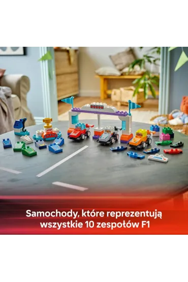 LEGO DUPLO Town Bolidy i kierowcy F1® 10445
