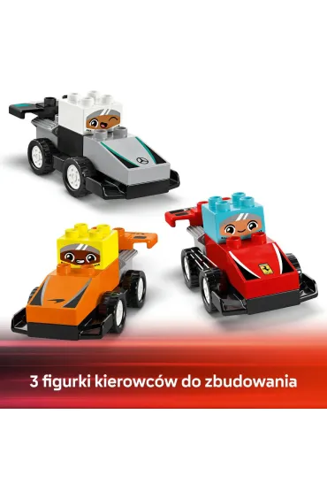 LEGO DUPLO Town Bolidy i kierowcy F1® 10445