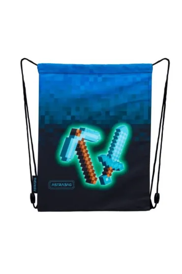 Worek na obuwie Astrabag Blue Pixel