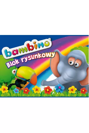 St. Majewski Blok rysunkowy A4 Bambino bia�y 20 kartek