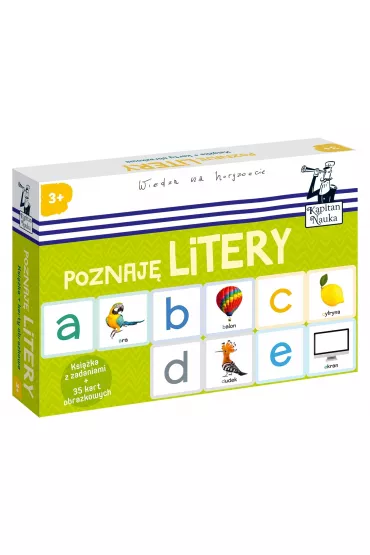 Kapitan Nauka. Poznaj� Litery 3+ - Maria  G�adysz
