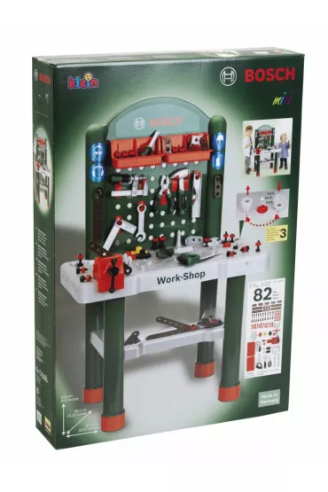 Warsztat Bosch 82el Klein Trefl