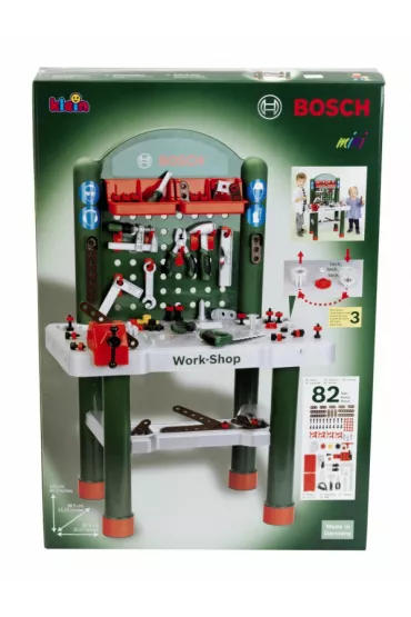 Warsztat Bosch 82el Klein Trefl