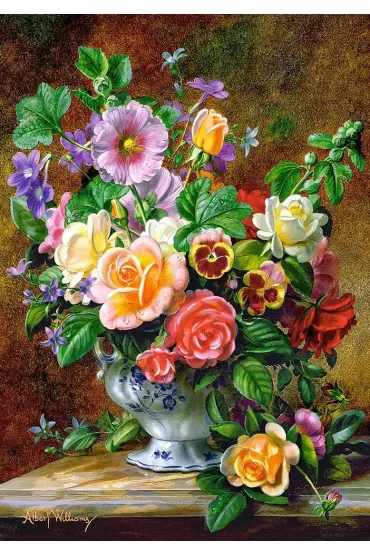 Puzzle 500 el. Kwiaty w wazonie Castorland
