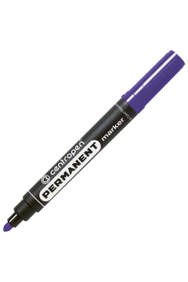 Centropen Marker permanentny okr.-ko�c. 8566 2,5mm fioletowy