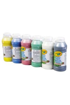 Crayola Farby w butelkach 6 kolorw