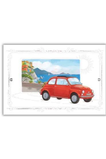 DaVinci Karnet 12x18cm + koperta Samoch�d