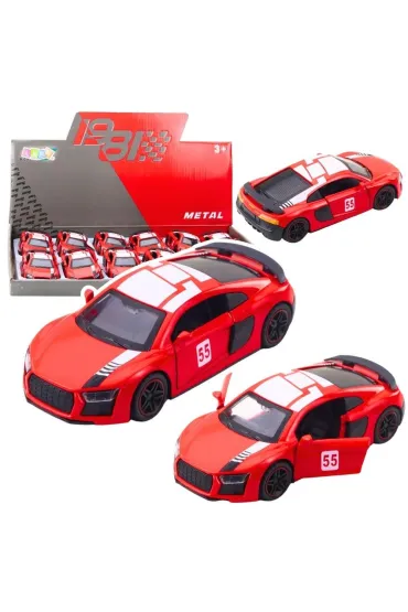 Samoch�d sportowy metalowy z nap�dem 1:43 LeanToys