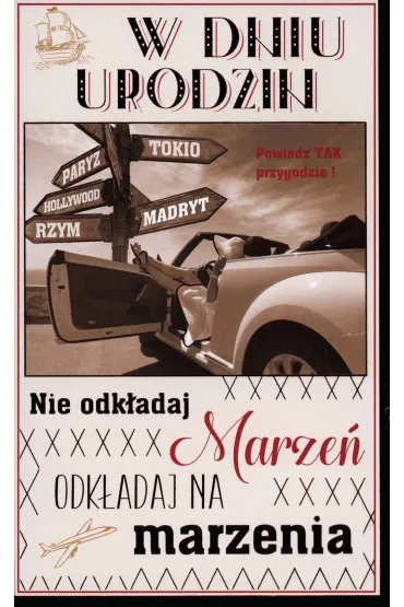 AbCard Kartka okoliczno�ciowa Urodziny U63