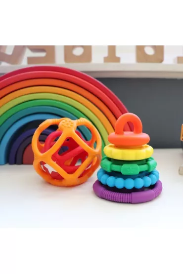 Silikonowy gryzak Ma�a Wie�a Jellystone Designs