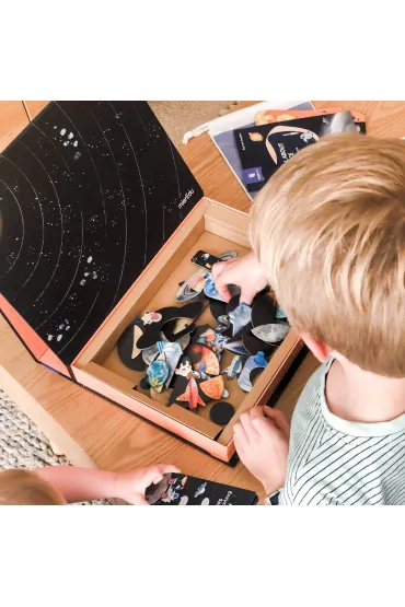Puzzle magnetyczne Wszystko o kosmosie mierEdu