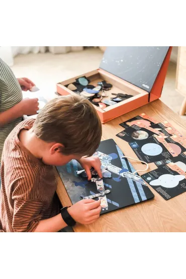 Puzzle magnetyczne Wszystko o kosmosie mierEdu
