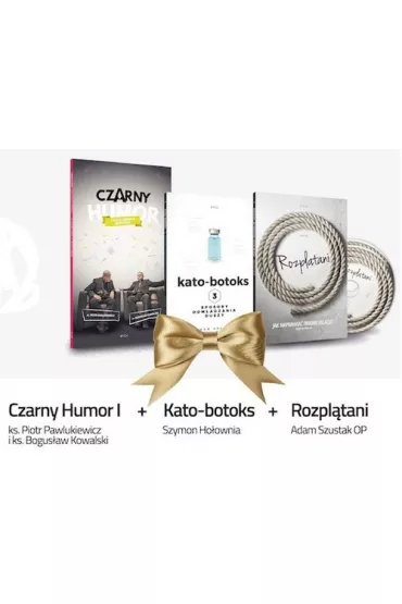 Audiobook Zestaw Dla Ka�dego I: Czarny humor, czyli o Ko�ciele na weso�o / Kato-botoks / Rozpl�tani CD - Adam Szustak, Szymon Ho�ownia, Bogdan Kowalski, Piotr Pawlukiewicz