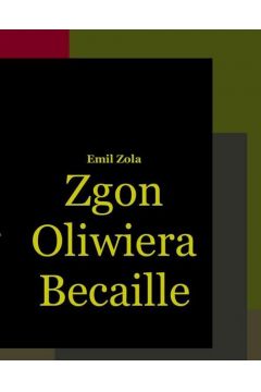 eBook Zgon Oliwiera Becaille i inne opowiadania mobi epub
