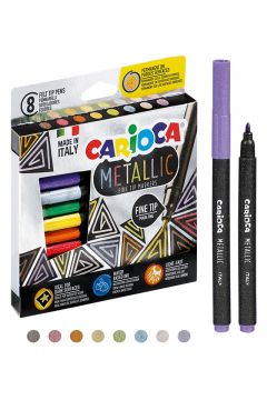 Carioca Pisaki metaliczne 8 kolorw