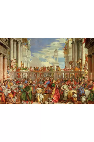 Puzzle 4000 el. Wesele w Kanie Galilejskiej Educa - Paolo  Veronese
