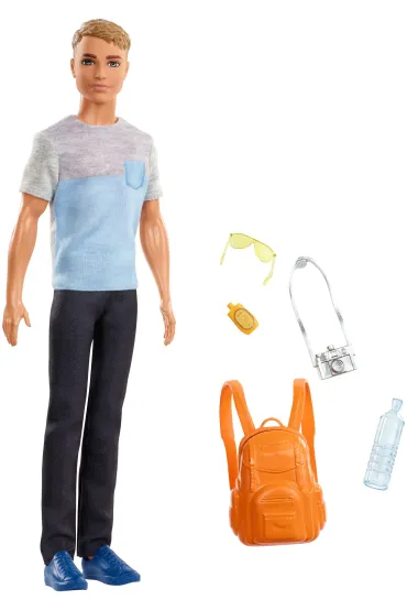 Barbie Dreamhouse Adventures Ken w podr�y FWV15 Mattel