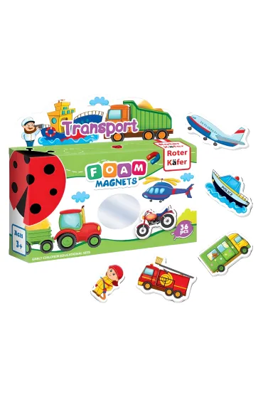 Zestaw magnes�w. Transport Roter Kafer