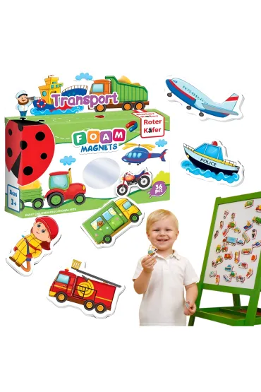 Zestaw magnes�w. Transport Roter Kafer