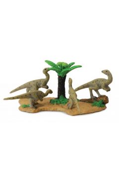 Figurki dinozaurw + drzewo