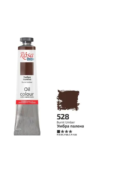 Rosa Farba olejna burnt umber 528 45ml 45 ml