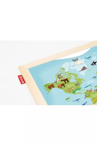 Tablica edukacyjna Animal adventure! 60x40 cm