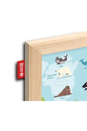Tablica edukacyjna Animal adventure! 60x40 cm