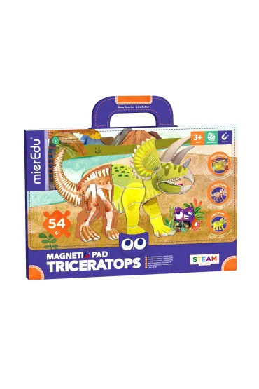 Puzzle magnetyczna podk�adka Triceratops mierEdu