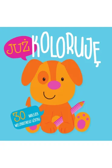 Ju� koloruj� - Piesek. Easy color 3