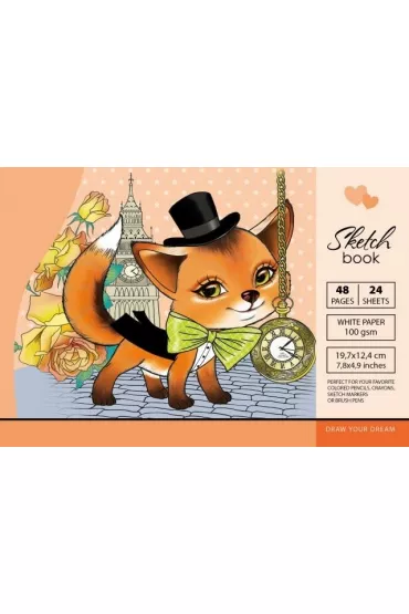 Fresh Szkicownik 19.7 x 12.4 cm 48 kartek