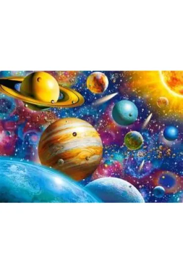 Puzzle 100 el. Uk�ad s�oneczny Castorland