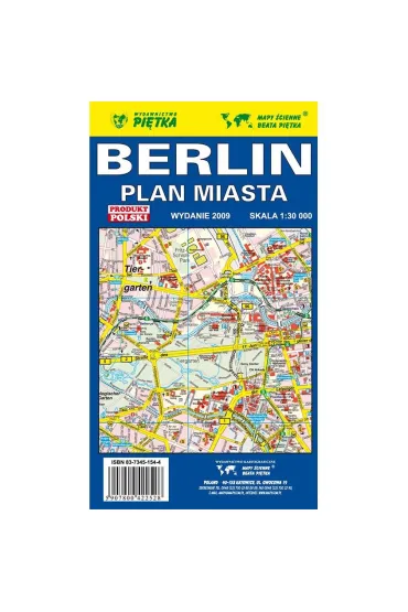 Plan miasta Berlin
