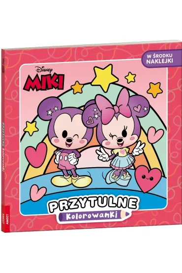 Disney Miki i przyjaciele. Przytulne kolorowanki