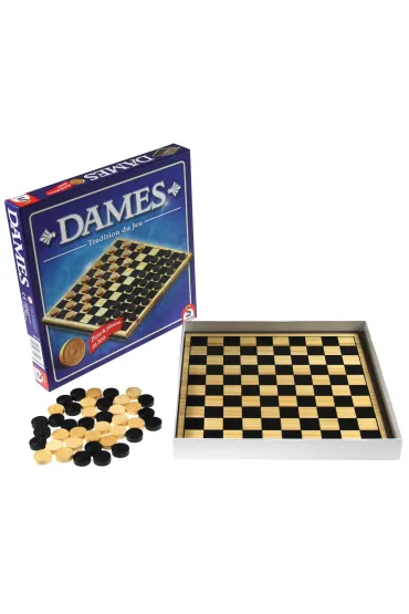 Gra Warcaby drewniane du�e Schmidt Spiele-Gry