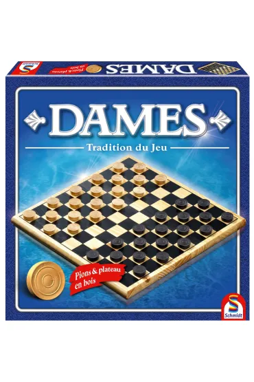 Gra Warcaby drewniane du�e Schmidt Spiele-Gry