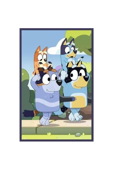 Puzzle 3x50 Rodzina Bluey TREFL