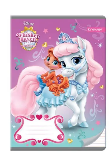 Beniamin Zeszyt A5 Princess Palace Pets trzy linie 16 kartek