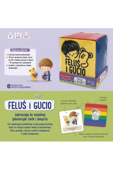 Felu i Gucio graj w kolory Nasza Ksigarnia - Justyna Kesler