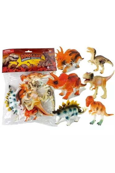 Zestaw figurek Dinozaury 6 szt