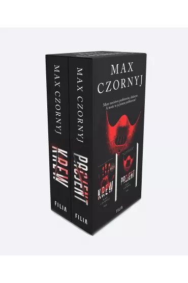 Pakiet Komisarz Eryk Dery�o. Tomy 8-9: Krew, Pacjent - Max Czornyj