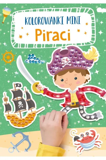 Kolorowanki mini. Piraci