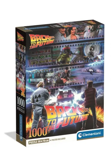 Puzzle 1000el 37513 Black to the Future CLEMENTONI 37513 CLM