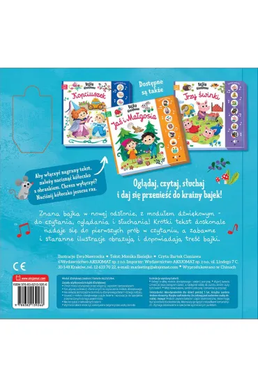 Naci�nij i pos�uchaj! Bajka d�wi�kowa. Kr�lewna �nie�ka - Monika Basiejko