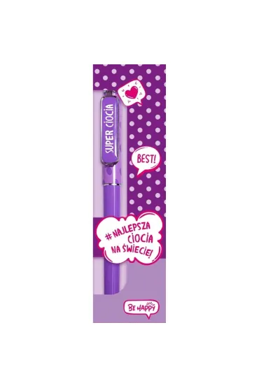 Be-Happy Gifts D�ugopis Pop Art - Super Ciocia